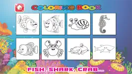 Game screenshot Ocean & Sea Animal Coloring Book Painting Drawing hack
