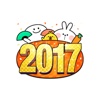 Rabbit & Friends - Happy New Year, welcome 2017