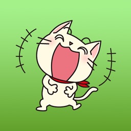 Mina Litle Cute Addorable Kitten Sticker