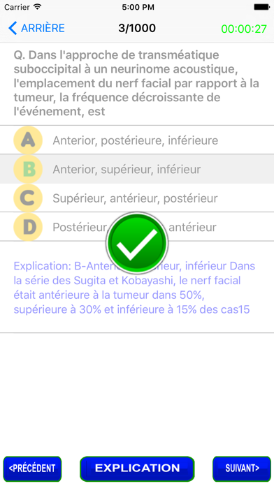 How to cancel & delete Questions sur la neurochirurgie from iphone & ipad 2