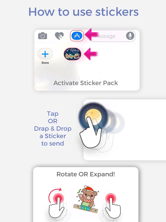 Christmas Animated Stickers