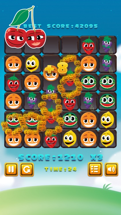 Fruit Blast Match 3 Puzzle Game