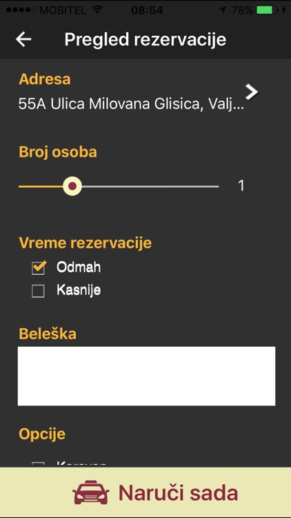 GRADSKI TAXI VALJEVO screenshot-4