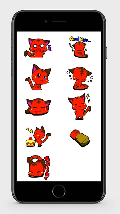 Devil Cat Stickers screenshot-3