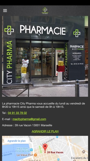 Pharmacie CityPharma Marseille