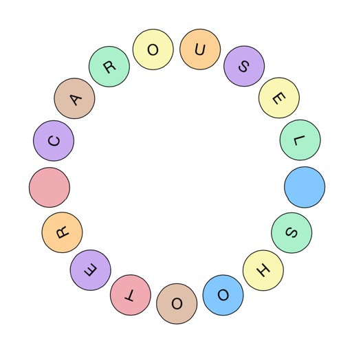 `Carousel Shooter´ - Color numbers matching puzzle