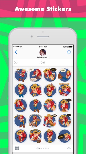 Girl stickers by Eda Kaymaz(圖1)-速報App