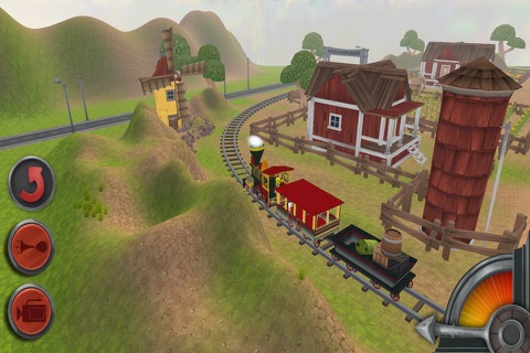3D Train For Kids - Free Train Game screenshot 3