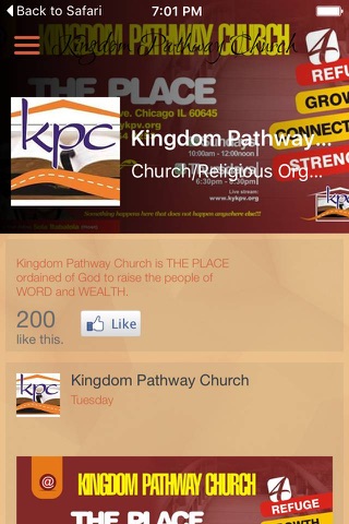 Kingdom Pathway Church screenshot 3