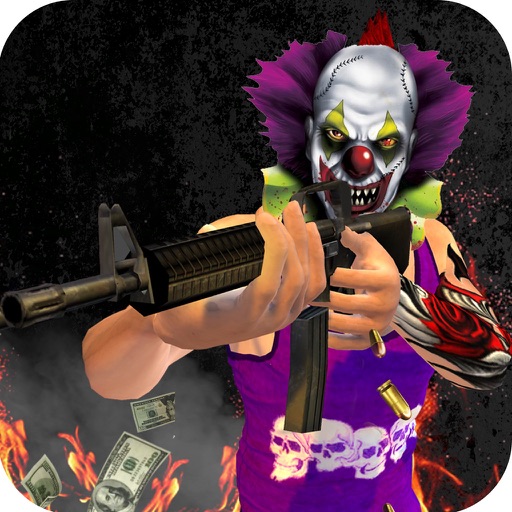 Secret Agent Clown Escape - Street Crime Gang war Icon