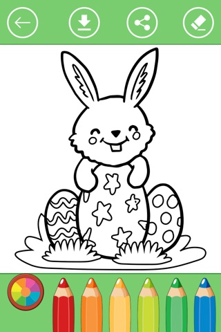 Easter Coloring Book for Kids: Learn to color screenshot 2
