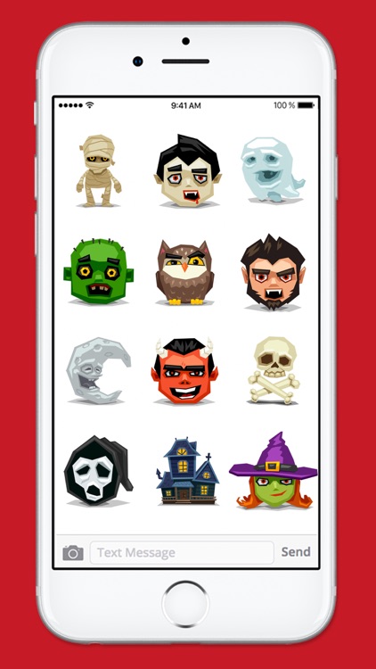 Cute and Scary Halloween Sticker Pack screenshot-4