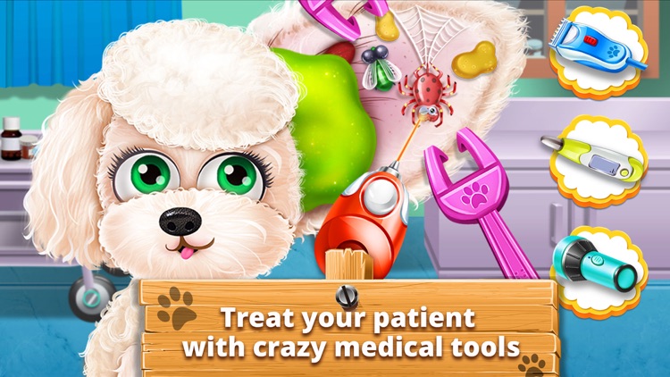 Pet Vet Care Doctor Games! Baby Puppies Dog Cat