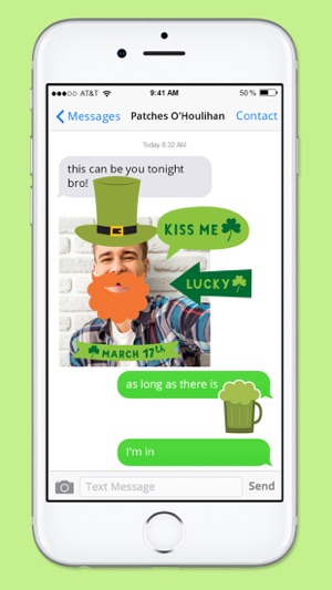 St Pattys Day Stamps Sticker Pack(圖2)-速報App