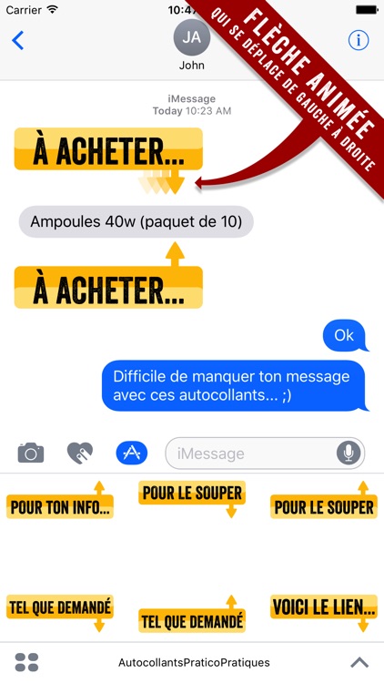 Autocollants Pratico Pratiques