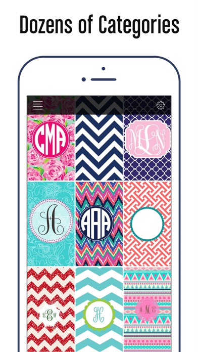 How to cancel & delete Monogram Wallpapers & Pattern from iphone & ipad 2