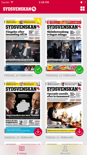 Sydsvenskan E-tidning(圖2)-速報App