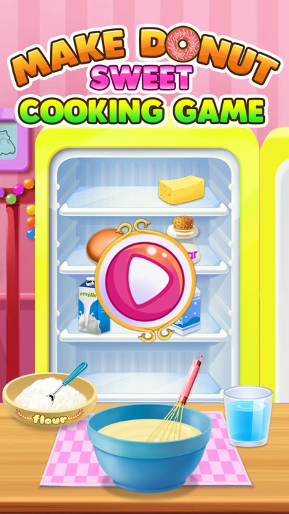 Make Donut Sweet Cooking Game