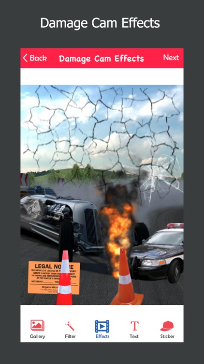 Fake Prank photo Editor Booth - Damage Cam Effects screenshot-4