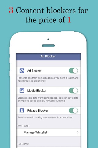 Ad Filter - Block and Filter all Ads away! screenshot 3