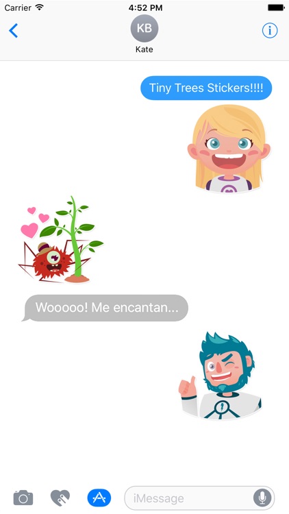 Tiny Trees Basic Stickers for iMessage