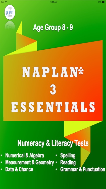 NAPLAN* 3 Essentials