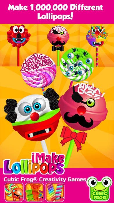 iMake Lollipops Free- Free Lollipop Maker by Cubic Frog Apps More Lollipops? screenshot 5
