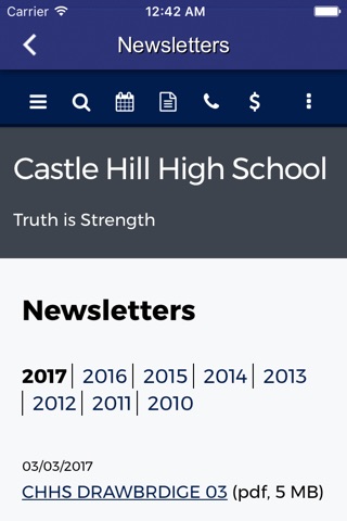 Castle Hill High School screenshot 3