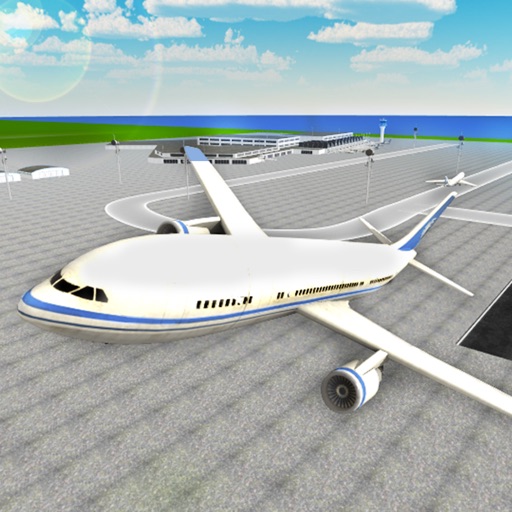 Airplane Flight Simulator 3D Icon
