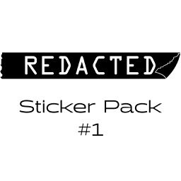 Redacted Sticker Pack