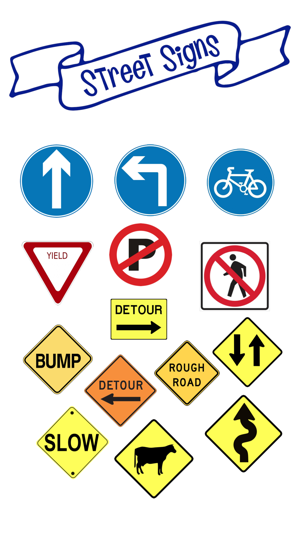 Street Sign Stickers