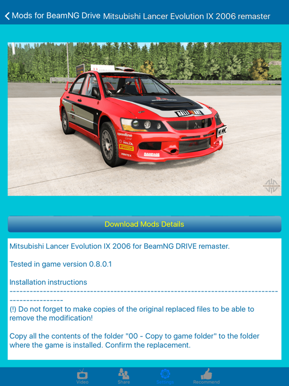 Mods for BeamNG Drive screenshot 2