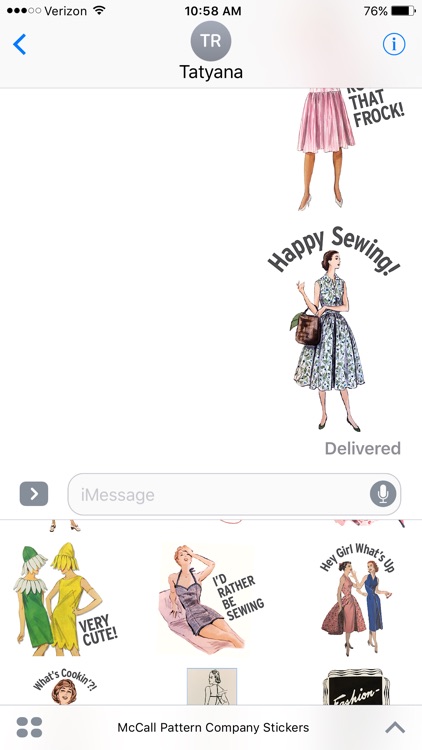 McCall Pattern Company Sticker Pack