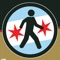 Spanning 18 miles from along Lake Michigan, Chicago's Lakefront Trail is clearly marked with signs every half mile