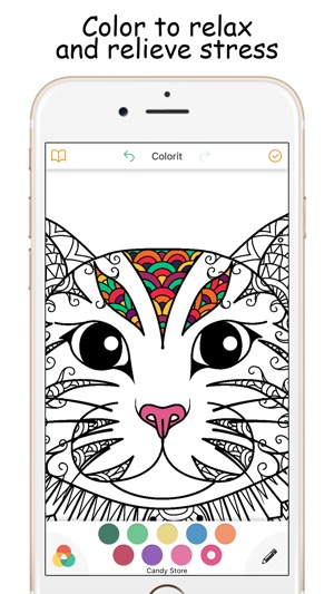 Colorpify - Coloring Book Therapy for Adults(圖1)-速報App