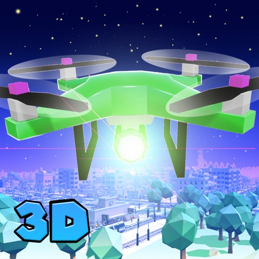 RC City Drone Flying Simulator 3D