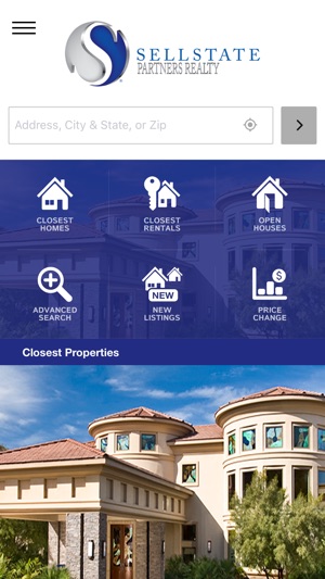 Sellstate Partners Home Search