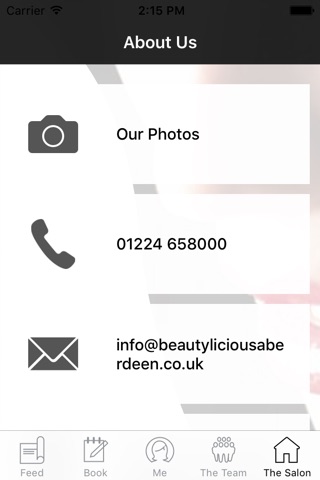 Beautylicious Aberdeen App screenshot 3