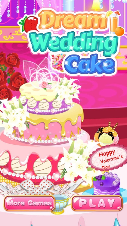 Dream Wedding Cake - Decoration Salon Girl Games