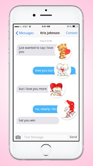 Teddy Bear I Love You Sticker Pack(圖2)-速報App