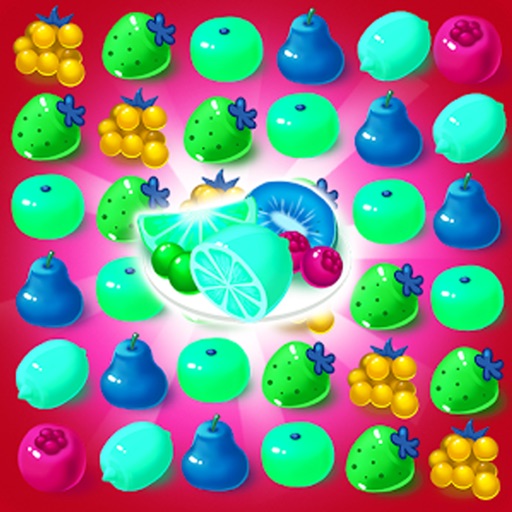 Awesome Fruit Match Puzzle Games Icon