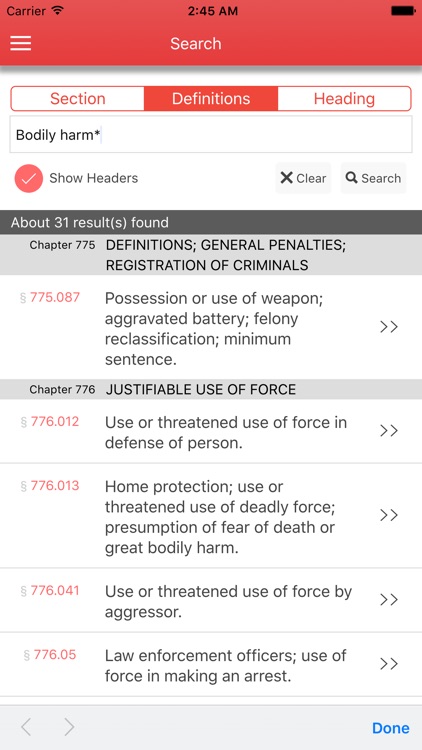 Florida Criminal Procedure and Corrections screenshot-3