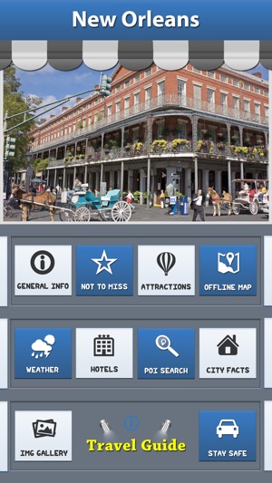 New Orleans Offline Map City Guide(圖1)-速報App