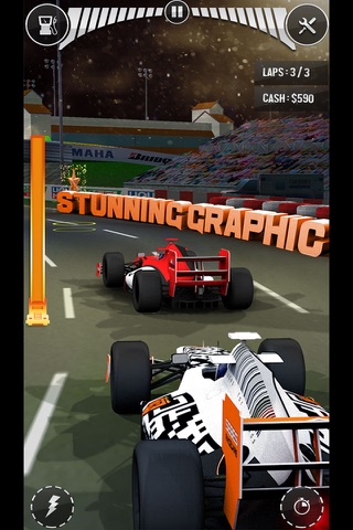 Real Thumb Car Racing- Formula Racing Car Games screenshot 2