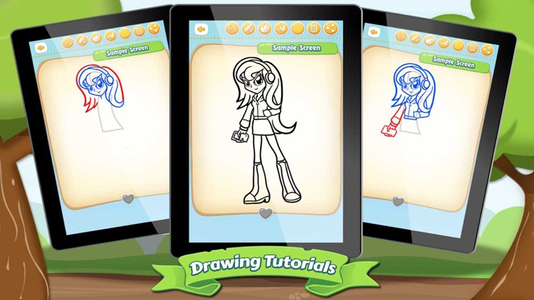 Drawing Tutorials for Equestria Girls