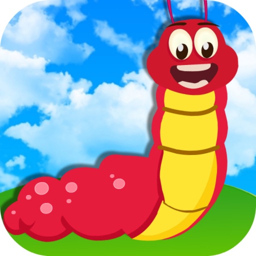 Worms River Jump - Mini Runner iOS App
