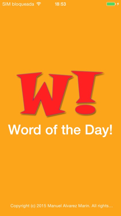 Word of the Day!
