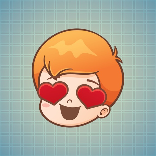 Sticker Me Orange Hair Boy