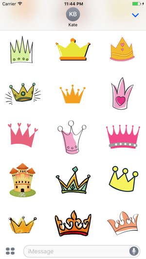 Animated Cute Crown Stickers(圖5)-速報App