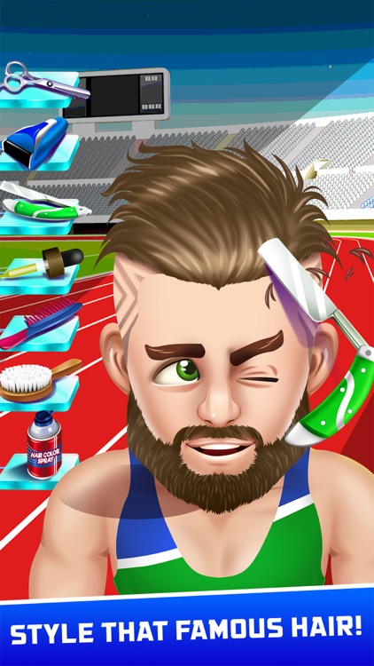 Athlete Shave Salon Games